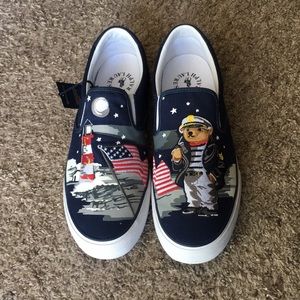 Polo Ralph Lauren Thompson Bear Slip-Ons